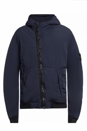 Insulated jacket with a logo application, zdjęcie 1 Insulated jacket with a logo application od Stone Island